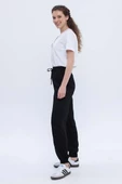 Siyah-Jogger Pantolon - 3
