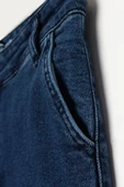 Mavi-Pamuklu Wide Leg Denim Pantolon thumbnail 5