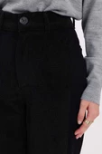 Siyah-Kumaş Mixli Pantolon thumbnail 5