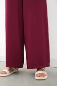 Mürdüm-Bol Paça Pantolon - 6