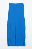 Saks-Kargo Cepli Paçası Büzgülü Paraşüt Pantolon - 7