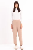 Vizon-Paçası Fermuarlı Likralı Pantolon thumbnail 1