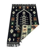 Shark Anadolu Seccade Kilim 17 Siyah - 6