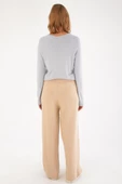 Bej-Bol Paça Triko Pantolon thumbnail 4