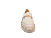 Ventes Kalın Taban Tokalı Taş İşlemeli Günlük Kadın Loafer Makosen Ayakkabı - 7