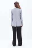 Gri-Astarlı Blazer Ceket thumbnail 4