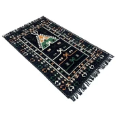 Shark Anadolu Seccade Kilim 16 Siyah - 5