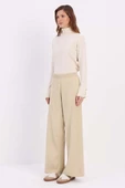 Krem-Bol Paça Triko Pantolon thumbnail 3