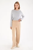 Bej-Bol Paça Triko Pantolon thumbnail 1