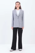 Gri-Astarlı Blazer Ceket thumbnail 2
