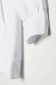 Beyaz-Fermuarlı Sweat Hırka - 6
