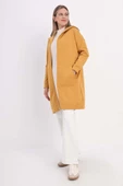 -Fermuarlı Sweat Hırka - 1