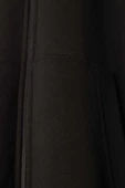 Siyah-Kanguru Cepli Oversize Sweat Hırka thumbnail 8