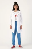 Beyaz-Fermuarlı Sweat Hırka thumbnail 2