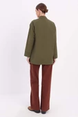 Yeşil-CEPLİ FERMUARLI TRENÇKOT thumbnail 4