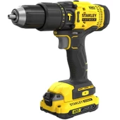 Stanley 18 V Çift Akülü 1.5 Ah Darbeli Matkap - SCD711C2K - 1