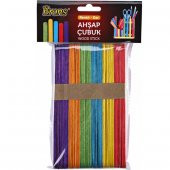 Brons Ahşap Çubuk Renkli Dar BR-902 - 2