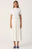 Ekru-Jarse Beli Lastikli Etek Astarı thumbnail 1