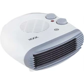 HOOK HK-498 TERMOSTATLI 3 KADEMELİ 2000 WATT YATIK FANLI ISITICI - 2