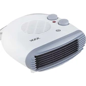 HOOK HK-498 TERMOSTATLI 3 KADEMELİ 2000 WATT YATIK FANLI ISITICI - 1