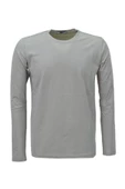 Erkek Spor Mevsimlik Sıfır Yaka Sweatshirt BGL-ST03936 thumbnail 3