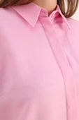 Pembe-Basic Gizli Patlı Gömlek thumbnail 5