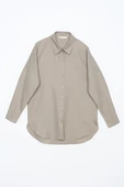 Taş01-Oversize Basic Gömlek thumbnail 7