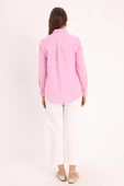 Pembe-Basic Gizli Patlı Gömlek thumbnail 4