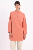 Somon-Dik Yakalı Robalı Tunik thumbnail 1