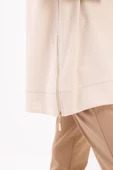 Açık Bej-Garni Piliseli Tunik thumbnail 5