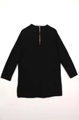 Siyah-Dik Yakalı Robalı Tunik thumbnail 6