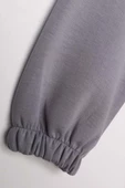 Gri-Ön Roba Dubleli Sweat Tunik - 6