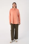 Somon01-Oversize Basic Gömlek - 5
