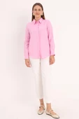 Pembe-Basic Gizli Patlı Gömlek thumbnail 2