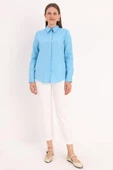 Turkuaz-Basic Gizli Patlı Gömlek thumbnail 2