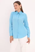 Turkuaz-Basic Gizli Patlı Gömlek thumbnail 1