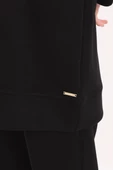 Siyah-Balıkçı Yaka Tunik - 5