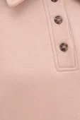 Bej-Yanları Fermuarlı Yakalı Sweat Tunik - 5
