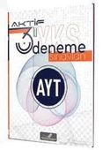 Aktif Öğrenme Yayınları AYT Aktif 3 lü Deneme Sınavları - 1