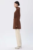Kahve-Kuşaklı Balıkçı Yaka Tunik thumbnail 3
