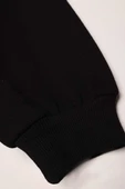 Siyah-Oversize Nakışlı Sweat thumbnail 6