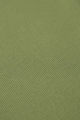 Açık Yeşil-Pamuklu Fitilli Kolsuz T-Shirt - 8
