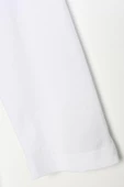 Beyaz-Basic Pamuklu Süprem Sweat Tunik thumbnail 5