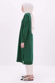 Zümrüt-Nakışlı Uzun Sweat Tunik thumbnail 3