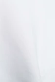 Beyaz-Dik Yaka Kolu Yırtmaçlı Likralı Scuba Bluz thumbnail 10