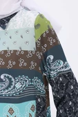 Yeşil-Beyaz-Desenli Gömlek Tunik thumbnail 6