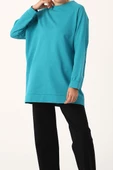 Mint-Bisiklet Yaka Reglan Kol Sweat thumbnail 1