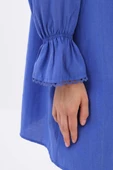 Saks-Fisto Detaylı Sık Düğmeli Tunik - 5