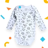 Dreams Kuzulu Uzun Kollu Bebek Çıtçıtlı Body (BabyToo) - 7