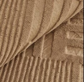 Karaca Home Rita Açık Kahve Tek Kişilik Emboss Battaniye - 3